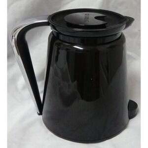 Keurig Coffee Carafe Pot Thermos Pitcher Lid Black  7.25" Tall #084